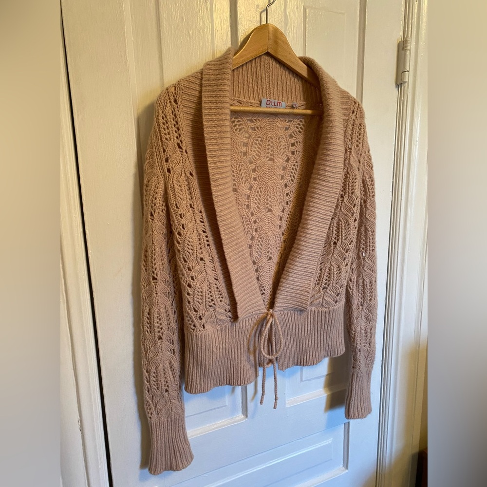 Pink Cashmere Cardigan - Picture 3 of 6